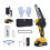 6 Inch Brushless Cordless Mini Chainsaw 2 Batteries 3