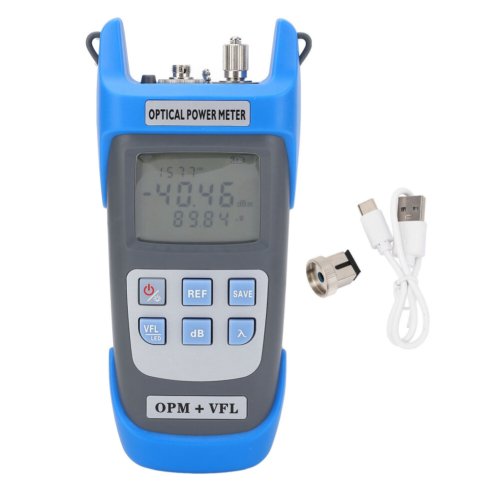 3 In 1 Fiber Optic Tester -50 To +26Dbm 30Mw 30Km Vfl Opm And Vfl 323163276540
