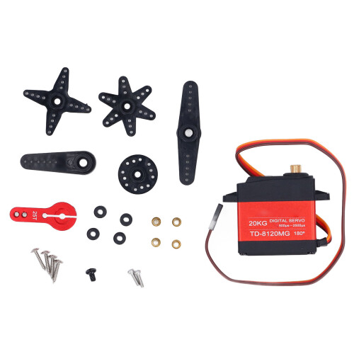 TD 8120MG Digital-Servo 20KG Metall-Roboter RC-Boot