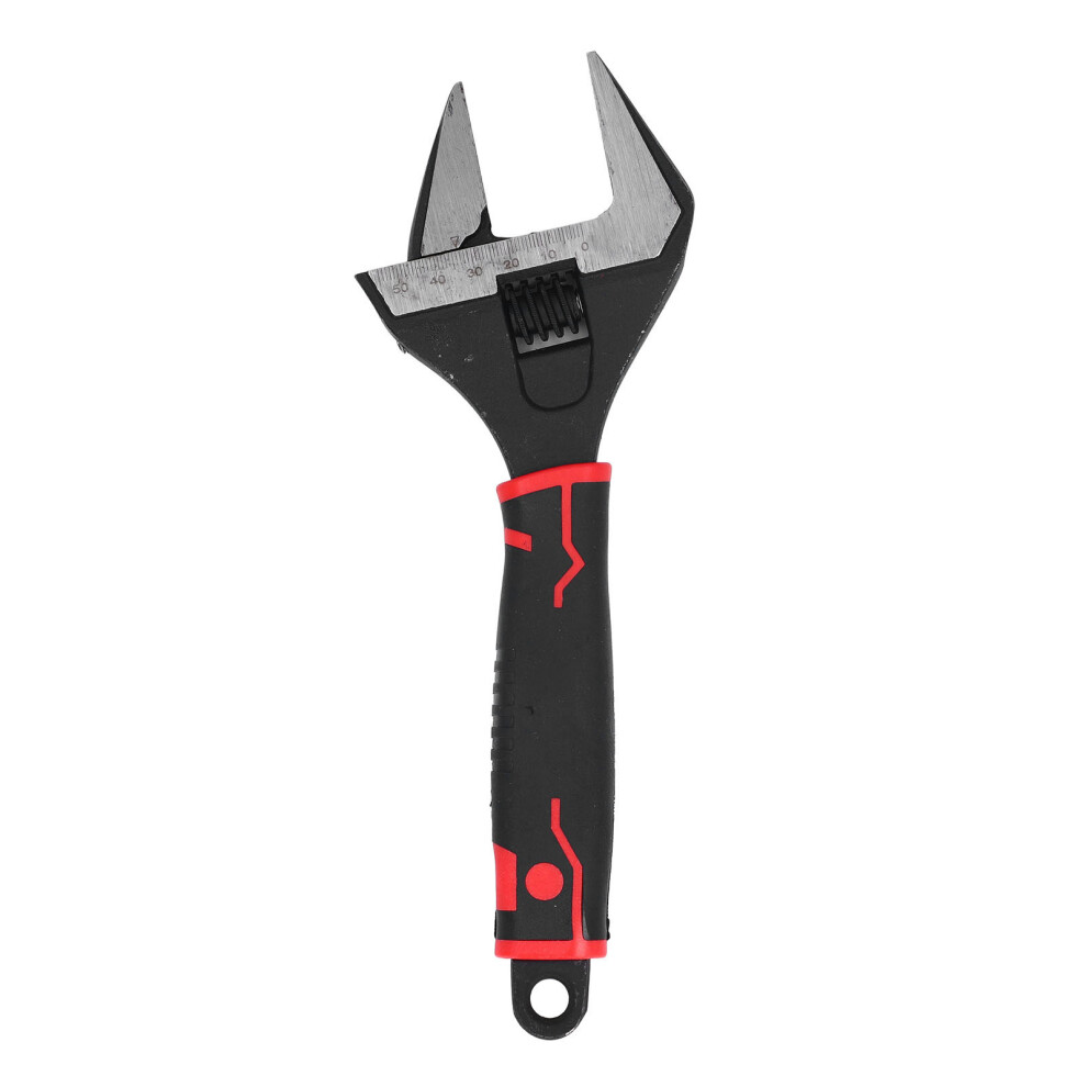 10 Inch Wide Mouth Adjustable Wrench Crv Steel Deep Jaw Spanner 323163276816