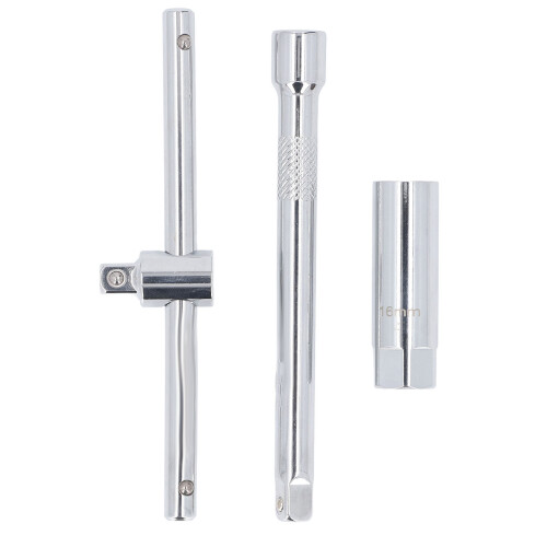 Zündkerzensteckschlüssel 16mm 3/8" T-Griff