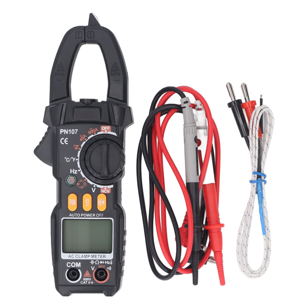 Clamp Multimeter 4000 Counts 600A 600V 40Mî© 4Mf Backlit 323163277233