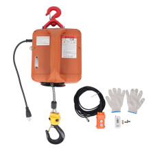 (US Plug 110V) Elektro-Kranwinde 3-in-1 1540lbs 1500W 7,6m