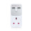 2900W Timer-Steckdose Überspannungsschutz Dual USB UK 2
