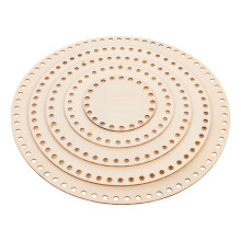 5 Stuks Cross Stitch Diy Mand Mand Rond Haakmand