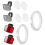 1 Set Fietsreflector Licht Abs 9