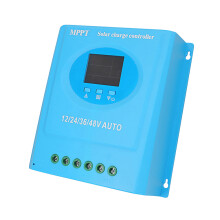 MPPT-Solarladeregler 120A 12V-48V mit LCD & Dual-USB