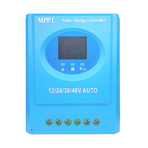 150A MPPT Solarladeregler 12V-48V LCD Dual USB 2