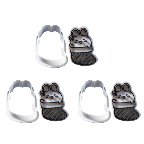 Creative Rabbit Shape Cookie Cutters Festival Rabbit-Rabbit C