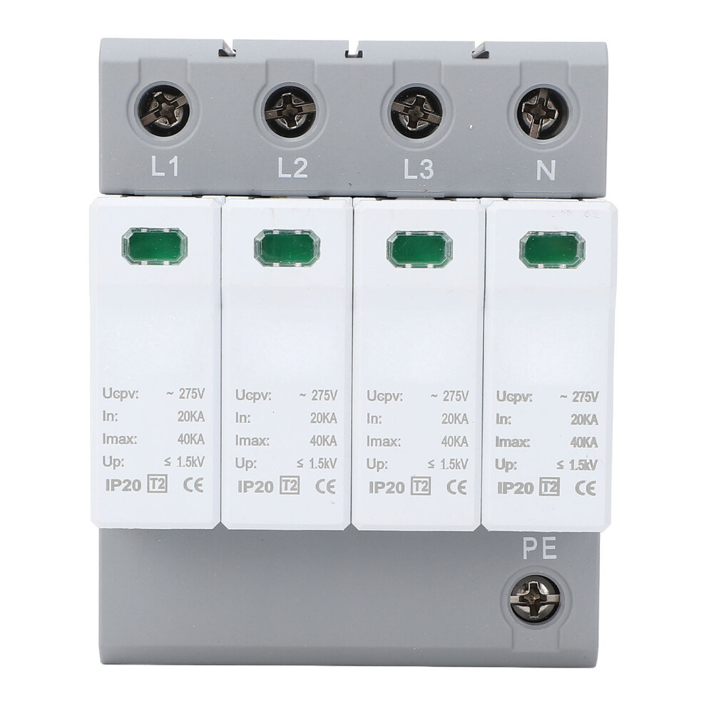 4P Protective Device 40Ka Ac275v Photovoltaic Arrester 323163278940