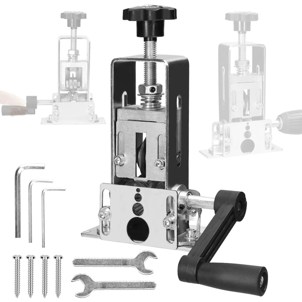 Portable Wire Stripper 1-25Mm Manual Tool With Hand Crank Support 323163278742
