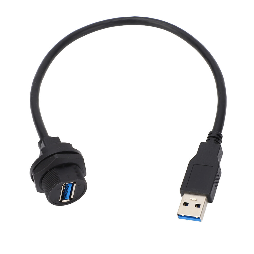 Usb3.0 Panel Male Female Waterproof Extension Cable 0.3M 323163279459