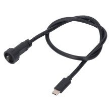 USB-C zu USB-C 0,5m IP67/IP68 Verlängerer 30V 1,5A