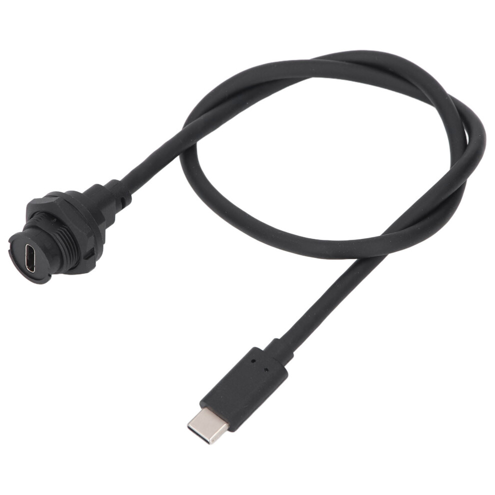 Water Proof Usb-C Female To Usb3.0 Male Cable 0.5M 30V 1.5A 323163279558