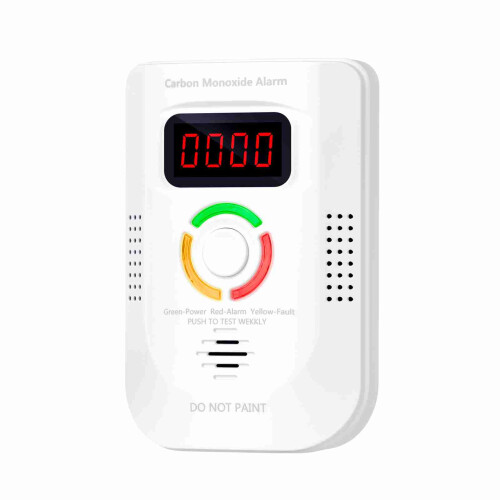CO Detector Electrochemical Sensor Digital Alarm LED 1