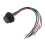 16 Pin Snap USB3.0 Connector 0.2m Wire IP67 Panel Mount 3