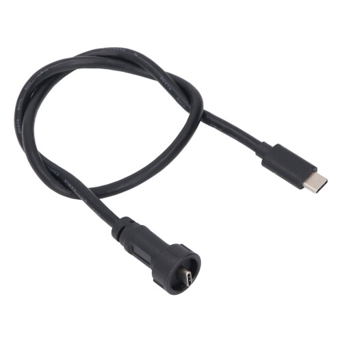 USB-C zu USB-C 0,5m IP67/IP68 Verlängerer 30V 1,5A 1