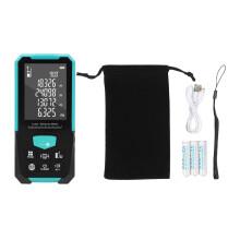 Laser-Entfernungsmesser 120m IP54, 2,4 Zoll, beleuchtet, USB-aufladbar