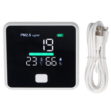 PM2.5-Monitor Innenraum Temp/Feuchte Hochgenau Tragbar
