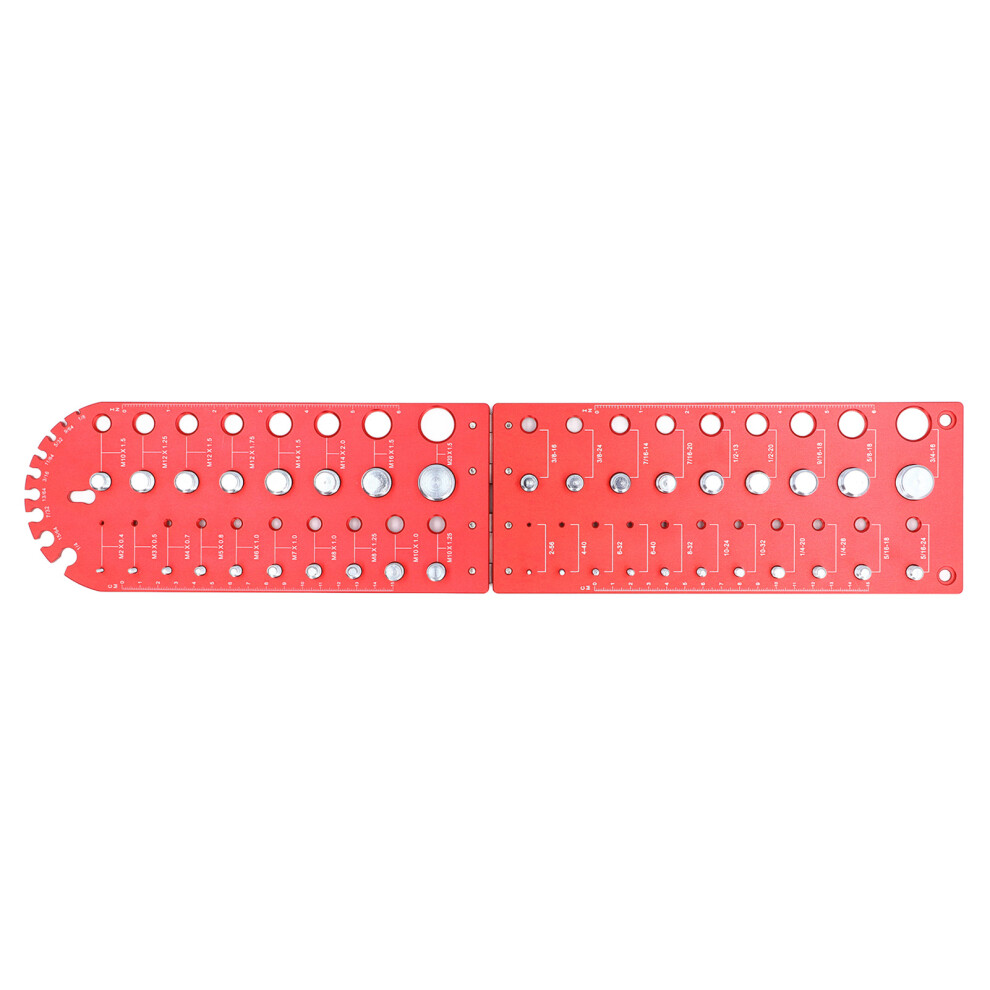Foldable Metric Nut Bolt Size Checker 38 Gauge 323163280578
