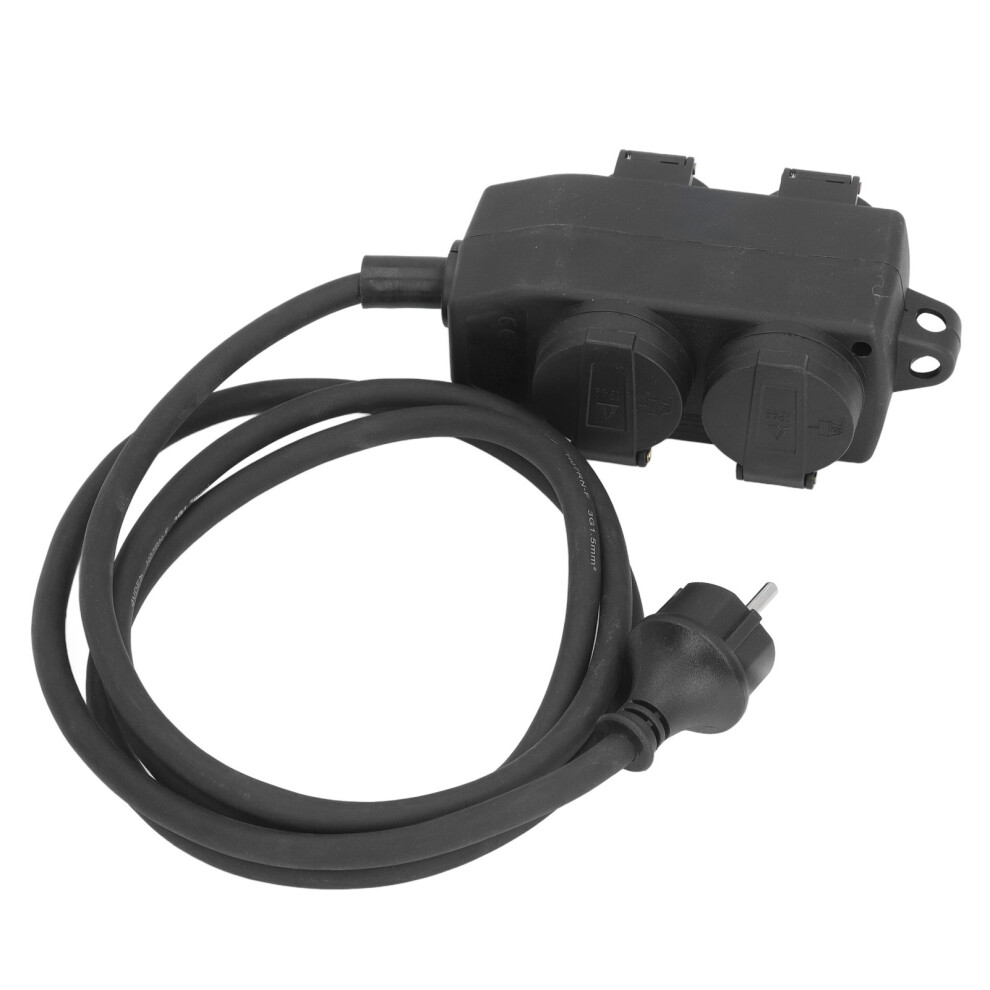 16A Extension Power Cord Outdoor Pc 4 Way Sockets Ip44 3680W 323163280752