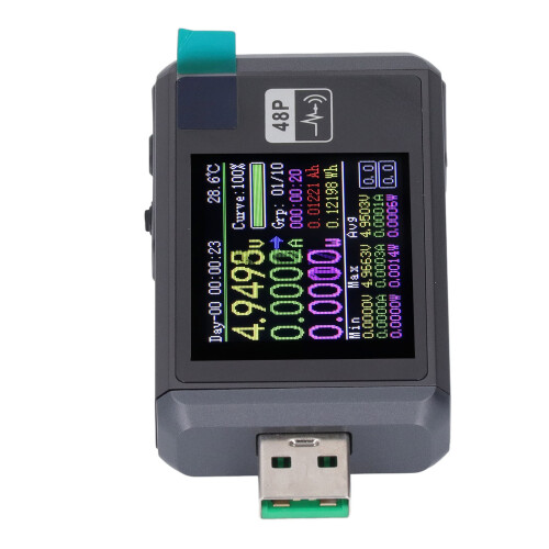 USB-Multimeter 6-stellig Spannung/Strom/Batterie Tester 2