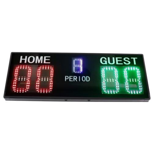 LED 5 Digit Portable Basketball Scoreboard with Remote 1