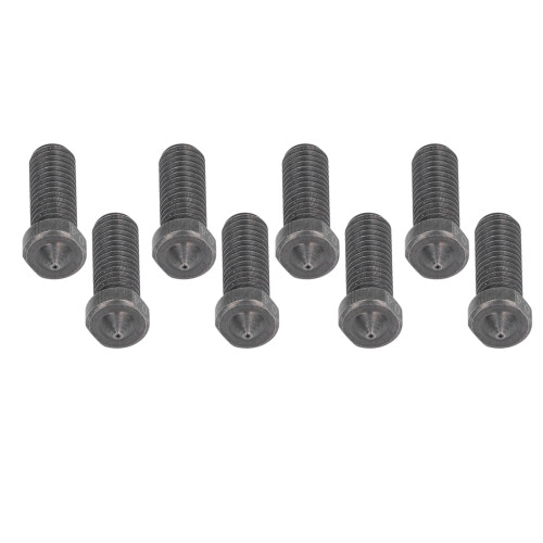 8x 3D-Druck-Düse 0,4mm gehärteter Stahl M6 2