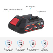 Meterk 20V 2,0Ah 36Wh Akku