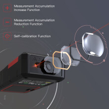 Tragbares Laser-Entfernungsmesser 50M 2 Wasserwaagen Digital