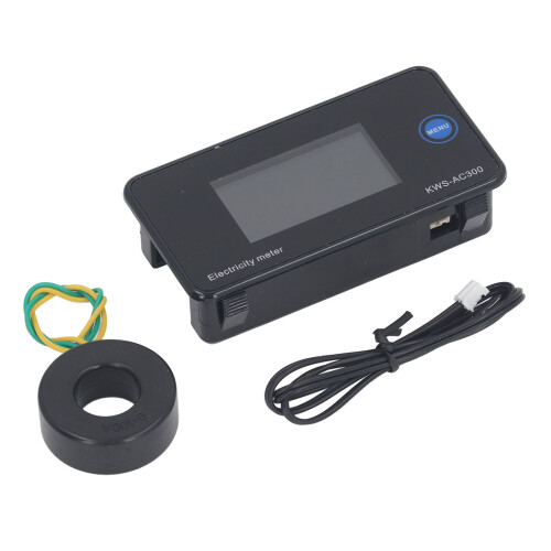 AC-Voltmeter-Ammeter 50-300V 0-100A LCD mit CT