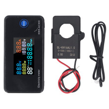 Digitalmultimeter AC50-300V 0-100A LCD mit CT