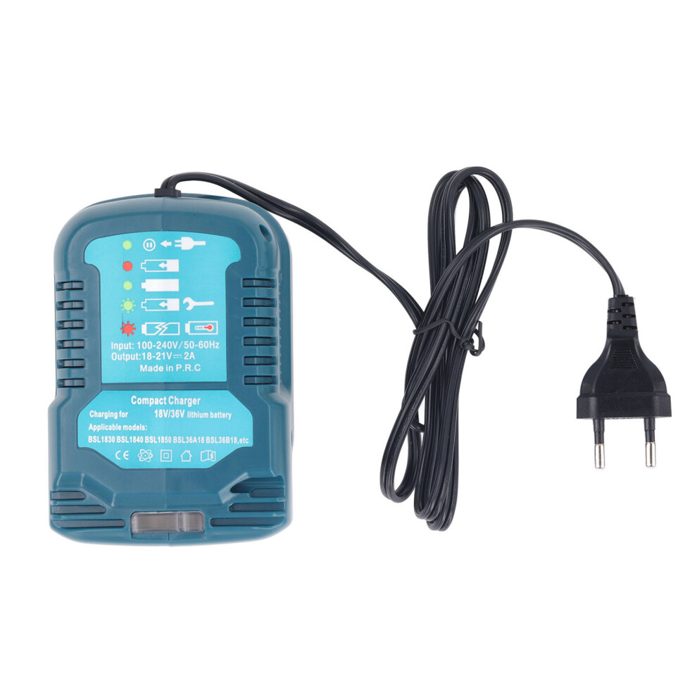 (Eu Plug) Portable Mini Lithium Battery Charger Hikoki Bsl1830-36818 18V 36V 323163286235