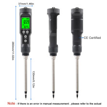 LCD-Boden-EC-Messgerät 0,00-10,00mS/cm wasserdicht