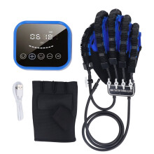 (L) Roboter-Handschuh Rechte Hand 9-Gang Einstellbar Fingertrainer XXL