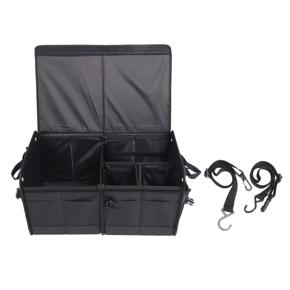 Car Trunk Storage Organizer Foldable Box With Lid For Suv Sedan 323163287577