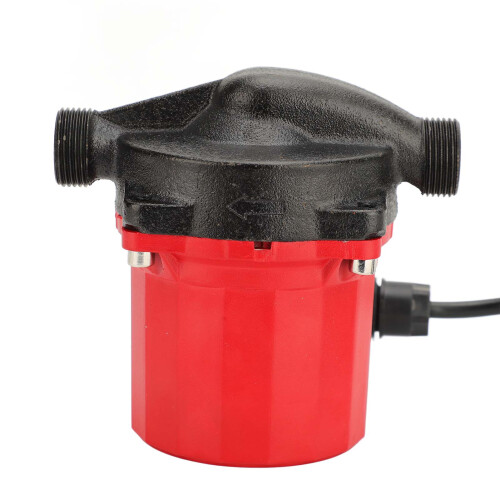 3 Speed Circulating Pump for Water Heater Red 1