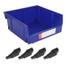 (Blue) Wandmontierte Aufbewahrungsbox 276x279x128mm Rot