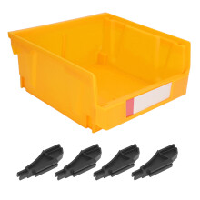 (Yellow) Wandmontierte Aufbewahrungsbox 276x279x128mm Rot
