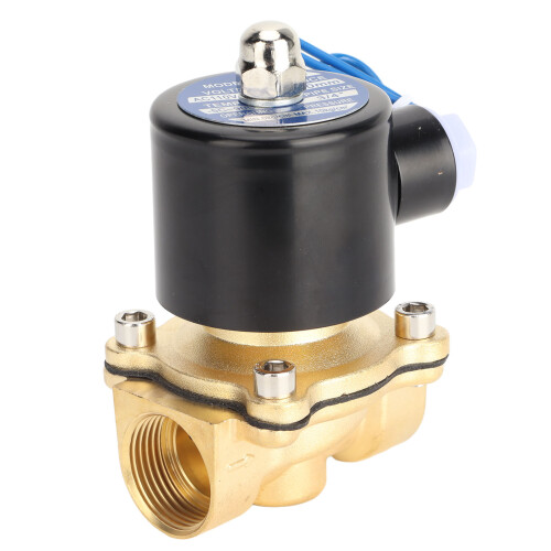 (3/4 Inch 20mm Thread) Messing-Solenoidventil 2W, 3/4" (20mm), AC110V 2