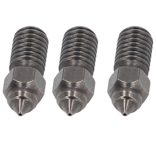 3x 0,4mm M6 3D-Drucker-Düse Stahl für Neptune 4 2