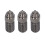 3x 0,4mm M6 3D-Drucker-Düse Stahl für Neptune 4 2