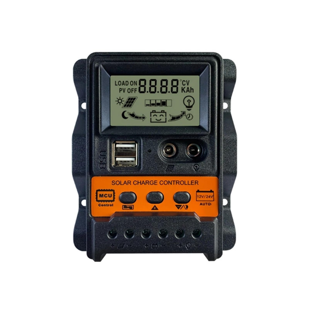 Solar Charge Controller Lcd 12V/24V 30A Panel Regulator Battery Display Discharging Current Power Off Memory 9016109524034