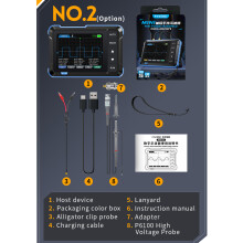 Handoszilloskop 2,8" 1MHz 5MS/s Mehrfachwellenform