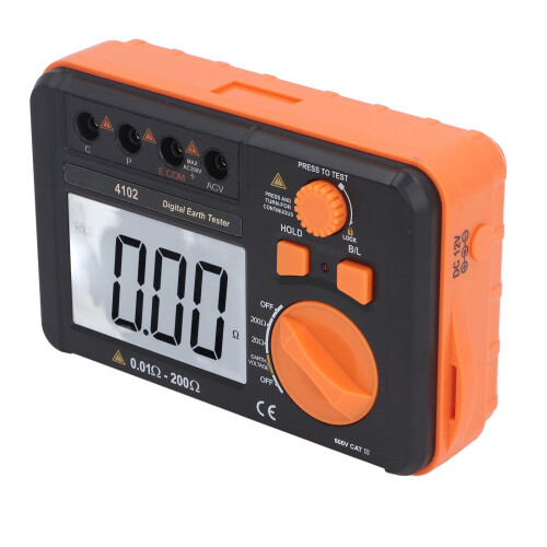 Isolationswiderstandsmesser LCD 0.01-200Ω VC4102 1