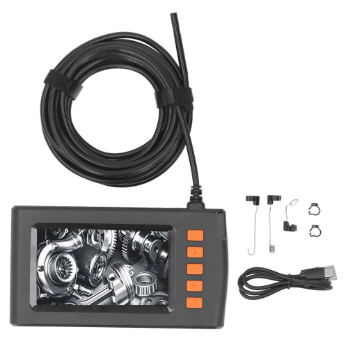 Handkamera Endoskop 4,3" HD Wasserdicht 5m