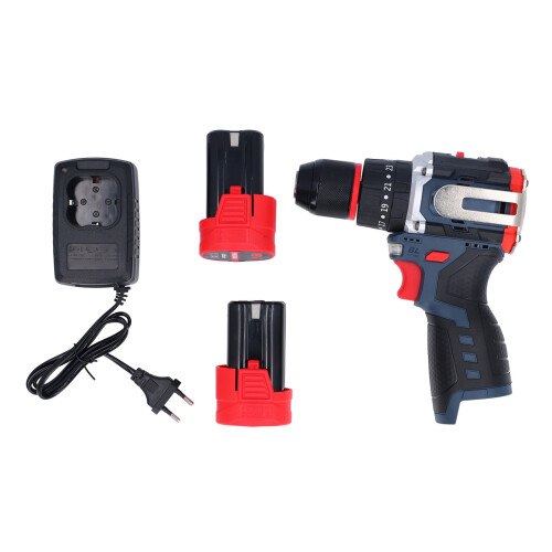 (EU Plug) Akku-Bohrschrauber bürstenlos 100-240V EU-Stecker