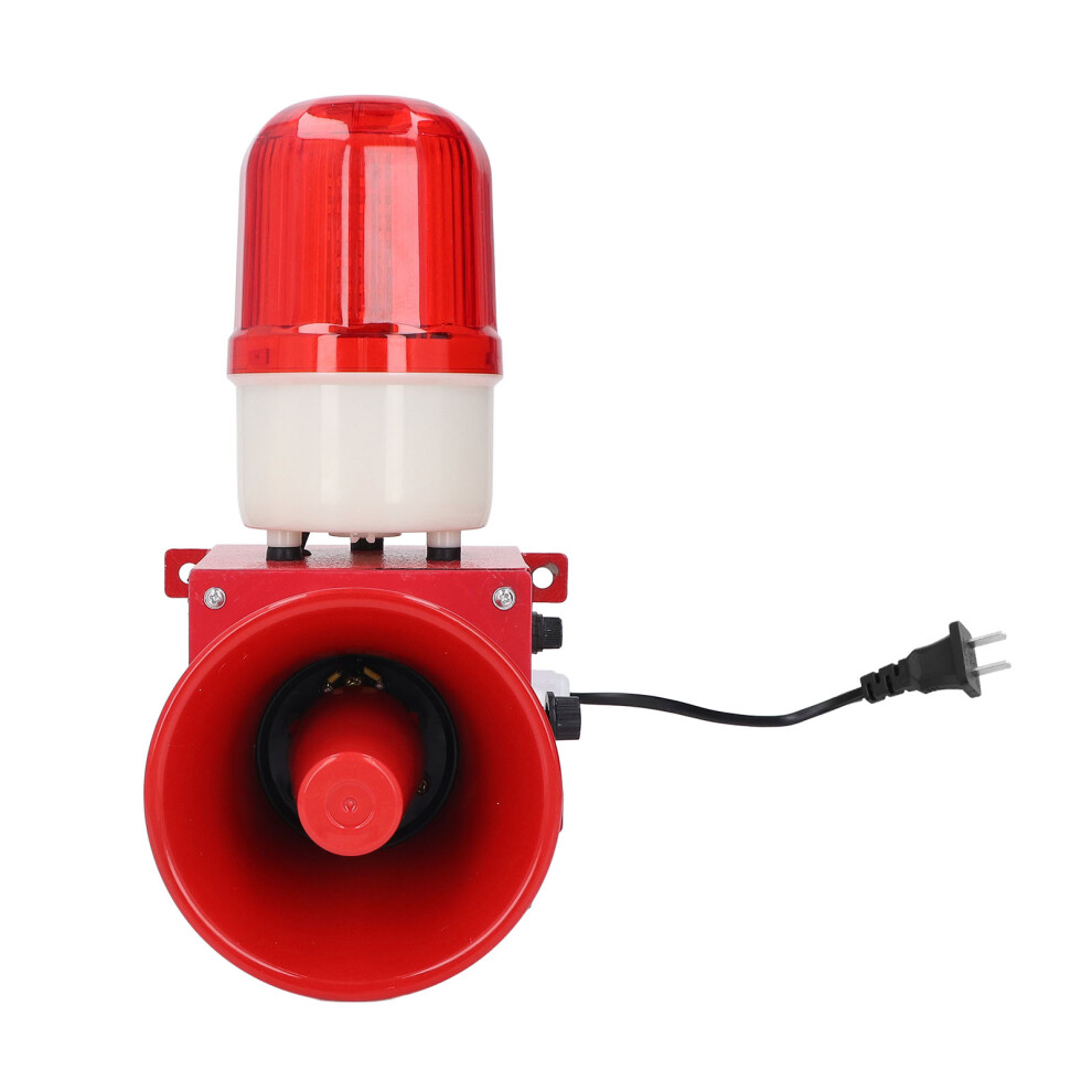 (Us Plug 110V) Industrial Alarm System 115Db Led Siren Wall Mounted 220V 323163290874