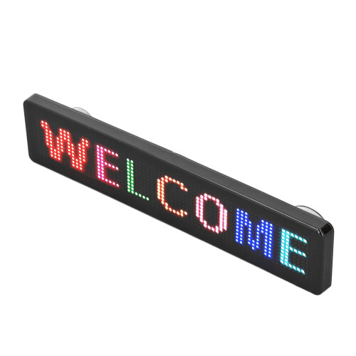 LED-Schild 72 Farben Bluetooth APP DC5V 230x50mm 1