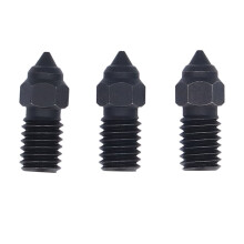 (0.6mm) 3x 3D-Düse M6 Stahl 0,8mm hitzebeständig für Ender 3